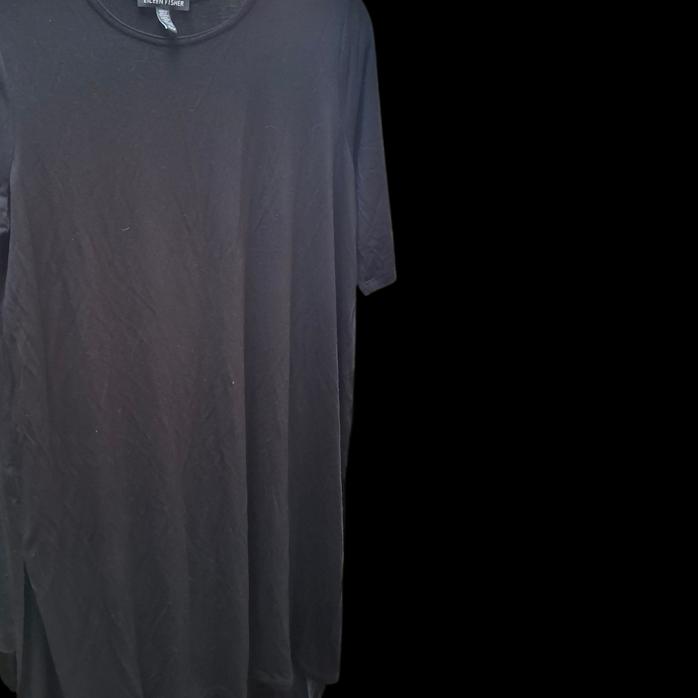 Eileen Fisher Men's Black Short Sleeve Tee